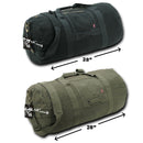 28inch Large Duffle Bags Backpack Rucksack Heavy Duty Canvas Cotton Luggage 70L-Serve The Flag 4 image