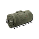 28inch Large Duffle Bags Backpack Rucksack Heavy Duty Canvas Cotton Luggage 70L-Serve The Flag 2 image