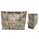 Large Reusable Grocery Shopping Totes Bags Gusset Digital Camo Camouflage 20X16inch-Serve The Flag 1 image