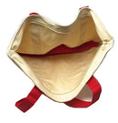 Large Shopping Grocery Bag Reusable Cotton Canvas Beach Tote Zippered 22inch X 16inch-Serve The Flag 9 image