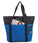 Large Big Reusable Grocery Shopping Bags Totes Outer Pocket Zippered Gym Travel-Serve The Flag 4 image