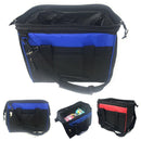Large Cooler Lunch Box Bag Wide Mouth Straps Picnic Beer Drink Water 14inch-Serve The Flag 15 image
