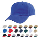 Heavy Brushed Cotton Low Crown 6 Panel Baseball Hats Caps Solid Two Tone-Serve The Flag 1 image