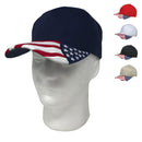 Patriotic USA US Flag Stars Racing 6 Panel Baseball Cotton Hats Caps-Serve The Flag 2 image