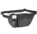 Leather Fanny Pack Travel Pouch Man Purse Passport Waist Bag Phone 6 Pockets 52inch-Serve The Flag 1 image