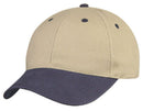 Brushed Cotton Baseball Caps Hats Light Weight 6 Panel Low Crown-Serve The Flag 1 image