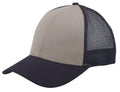 Low Crown Cotton Twill 6 Panel Mesh Baseball Trucker Hats Caps-Serve The Flag