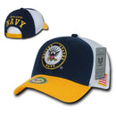 Military Air Force Army Cg Marines Navy Patriotic USA Flag Cotton Mesh Hats Caps-Serve The Flag 12 image