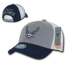 Military Air Force Army Cg Marines Navy Patriotic USA Flag Cotton Mesh Hats Caps-Serve The Flag 8 image