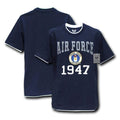 Military Air Force Army Marines USmc Coast Guard Pitch Double Layer Tee T-Shirts-Serve The Flag