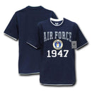 Military Air Force Army Marines USmc Coast Guard Pitch Double Layer Tee T-Shirts-Serve The Flag 3 image