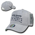 Rapid Dominance Military Air Force Navy Coast Guard Army Marines Grey Baseball Hats Caps-Serve The Flag