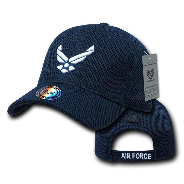 Military Army Air Force Navy Marines Coast Guard Mesh Baseball Hats Ca