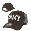 Military Army Marines Vintage Washed Cotton Polo Distressed Baseball Caps Hats-Serve The Flag 11 image
