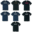 Rapid Dominance Military Law Enforcement Air Force Navy Army Marines Police Security T-Shirts-Serve The Flag 2 image