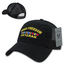Rapid Dominance Law Enforcement Relaxed Trucker Cotton Low Crown Caps Hats-Serve The Flag 21 image