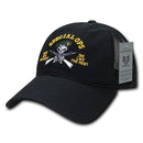 Rapid Dominance Law Enforcement Relaxed Trucker Cotton Low Crown Caps Hats-Serve The Flag 45 image