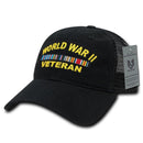 Rapid Dominance Law Enforcement Relaxed Trucker Cotton Low Crown Caps Hats-Serve The Flag 46 image