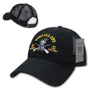Rapid Dominance Law Enforcement Relaxed Trucker Cotton Low Crown Caps Hats-Serve The Flag 17 image