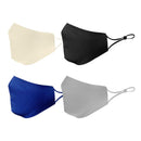 Cotton Face Mask 4 Pack Cloth Masks Multi Color for Mouth Nose Washable Reusable Double Layer Adjustable Unisex-Serve The Flag 1 image