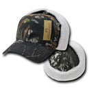 New Mossy Oak Hunting Fleece Back Flap Hat Hats Caps Cap Winter Camo Camoflauge-Serve The Flag 1 image