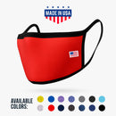 Kids Face Mask for Boys Girls Children Cotton Cloth Double Layer Masks Washable Reusable age 3 to 7 Made in USA-Serve The Flag 6 image