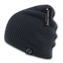 Paris Long Beanie Thick Knit Double Lined Warm Soft Cuffed Uncuffed Caps Hats-Serve The Flag 1 image