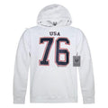 Rapid Dominance Patriotic Athletic USA 76 Printed Graphic Pullover Hoodies Sweatshirt Unisex-Serve The Flag