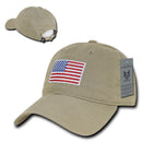 Patriotic USA American Flag Embroidered Relaxed Polo Baseball Dad Caps Hats-Serve The Flag 15 image