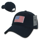 Patriotic USA American Flag Embroidered Relaxed Polo Baseball Dad Caps Hats-Serve The Flag 16 image