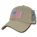 Patriotic USA American Flag Embroidered Relaxed Polo Baseball Dad Caps Hats-Serve The Flag 5 image