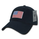 Patriotic USA American Flag Embroidered Relaxed Polo Baseball Dad Caps Hats-Serve The Flag 6 image