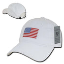 Patriotic USA American Flag Embroidered Relaxed Polo Baseball Dad Caps Hats-Serve The Flag 10 image