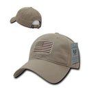 Patriotic USA American Team Tonal Flag Washed Cotton Polo Dad Caps Hats-Serve The Flag 18 image
