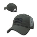 Patriotic USA American Team Tonal Flag Washed Cotton Polo Dad Caps Hats-Serve The Flag 20 image