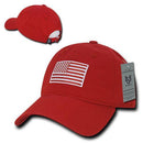Patriotic USA American Team Tonal Flag Washed Cotton Polo Dad Caps Hats-Serve The Flag 22 image