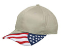 Patriotic USA US Flag Stars Racing 6 Panel Baseball Cotton Hats Caps-Serve The Flag