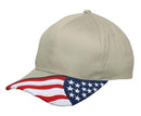 Patriotic USA US Flag Stars Racing 6 Panel Baseball Cotton Hats Caps-Serve The Flag 4 image