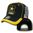 Piped Military Air Force Army Marines Navy USA Flag Patriotic Baseball Hats Caps-Serve The Flag 9 image