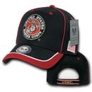 Piped Military Air Force Army Marines Navy USA Flag Patriotic Baseball Hats Caps-Serve The Flag 6 image