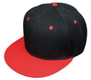 Plain Blank Solid Two Tone Retro Flat Bill Vintage 6 Panel Baseball Hats Caps-Serve The Flag 7 image