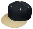 Plain Blank Solid Two Tone Retro Flat Bill Vintage 6 Panel Baseball Hats Caps-Serve The Flag 9 image