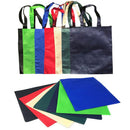 Plain Reusable Grocery Shopping Tote Bags Recycled Eco Friendly 15inch-Serve The Flag 2 image