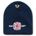 Police Fire Dept Security Border Patrol Sheriff Short Beanies Knit Caps Winter-Serve The Flag