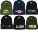 Rapid Dominance Police Fire Dept Security Sheriff Border Patrol Long Cuffed Warm Winter Beanies-Serve The Flag 3 image
