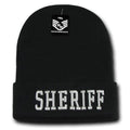 Rapid Dominance Police Fire Dept Security Sheriff Border Patrol Long Cuffed Warm Winter Beanies-Serve The Flag