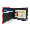 100 LOT Printed Designs Bifold Wallets In Gift Box Cash Card Id Slots Mens Womens Youth Wholesale-Serve The Flag 29 image