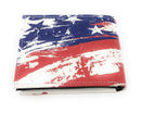 Printed Designs Bifold Wallets In Gift Box Cash Card Id Slots Mens Womens Youth-Serve The Flag 36 image