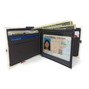 Printed Designs Bifold Wallets In Gift Box Cash Card Id Slots Mens Womens Youth-Serve The Flag 43 image