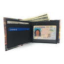 Printed Designs Bifold Wallets In Gift Box Cash Card Id Slots Mens Womens Youth-Serve The Flag 51 image